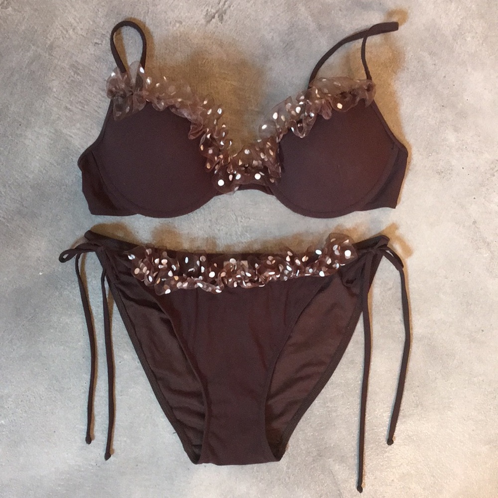 Sauvage polka dot bikini